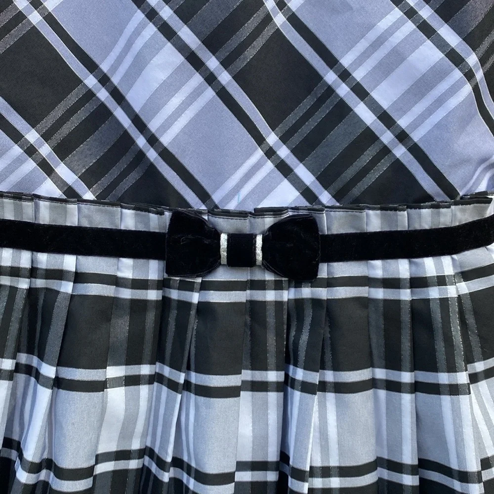 Jona Michelle Plaid Special Occasion Dress Size 12 Girls